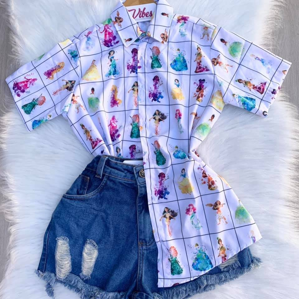camisa princesas
