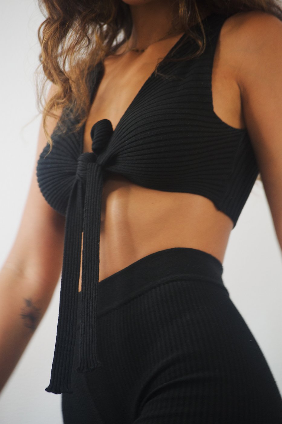 Short Tricot - Preto | Lara Swim