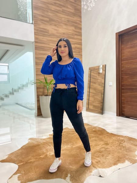 Ciganinha com hot sale calça jeans