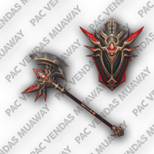 KIT AXE DARK PIRATE (VISUAL) PAC VENDAS MuAwaY