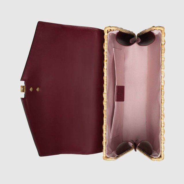 Sylvie wicker small top handle bag
