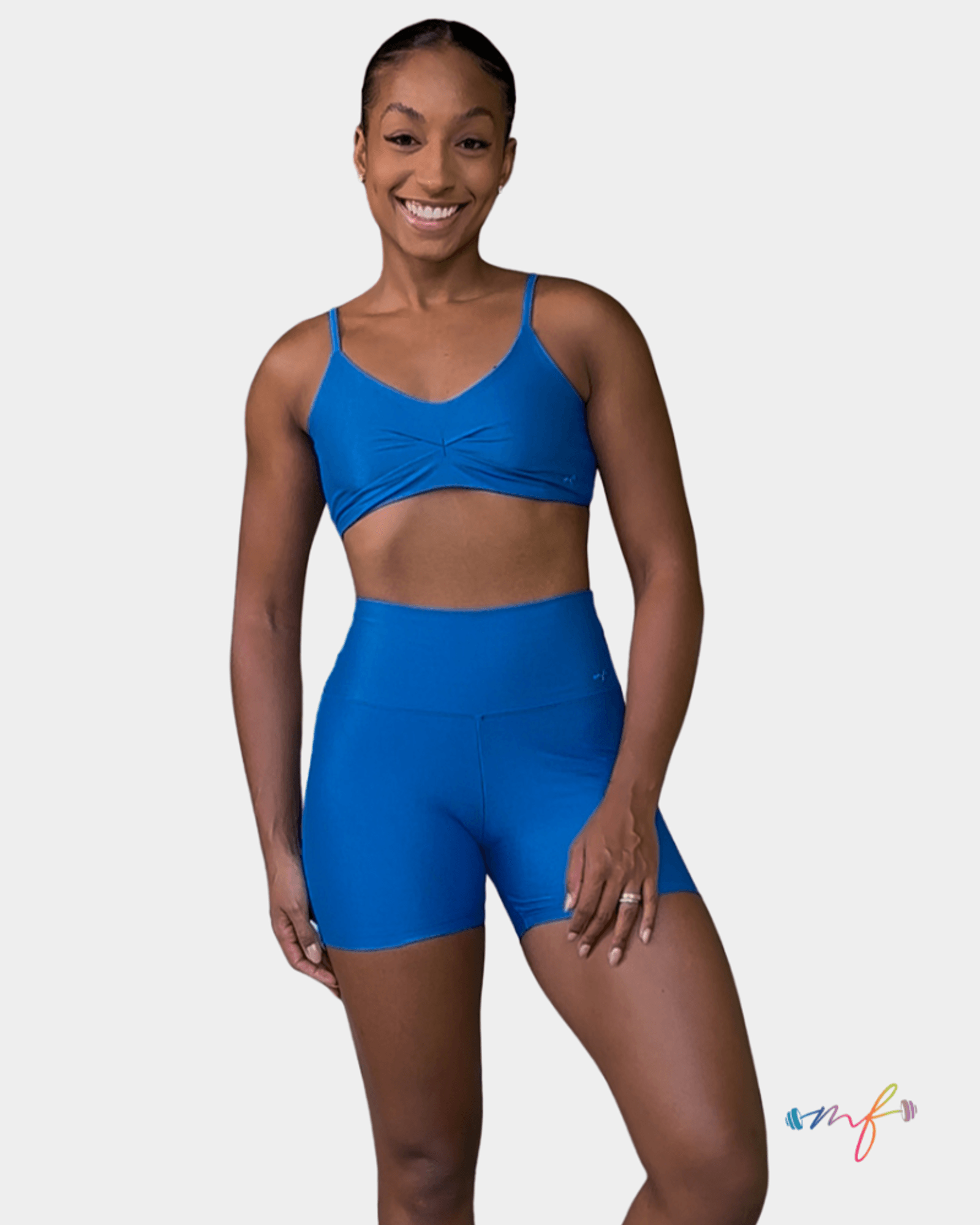 Conjunto Maryfit Manu Top + Short Aveludado | Maryfit