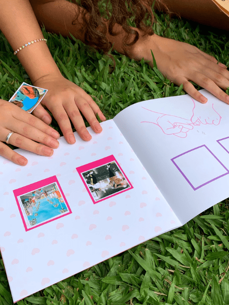 DIY: Álbum de Figurinhas Scrapbook