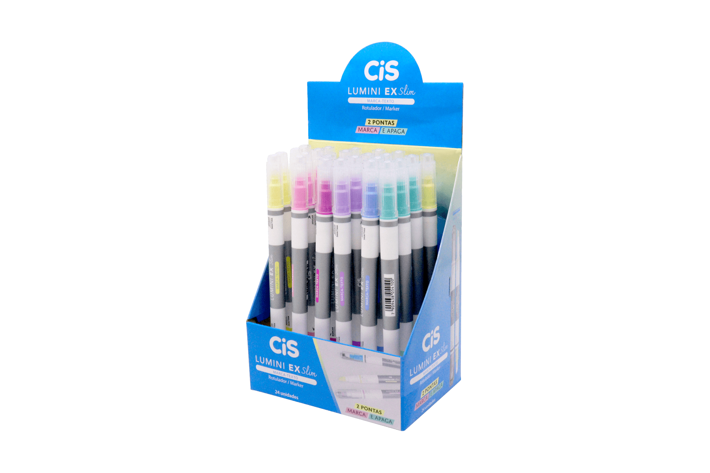 MARCA TEXTO APAGAVEL LUMINI EX SLIN CIS | Nova Ondina