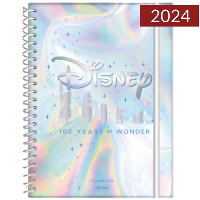 Planner 2024 Disney 100 Anos - Jandaia