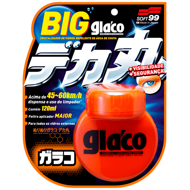 Big Glaco 120 Ml - Cristalizador De Vidros