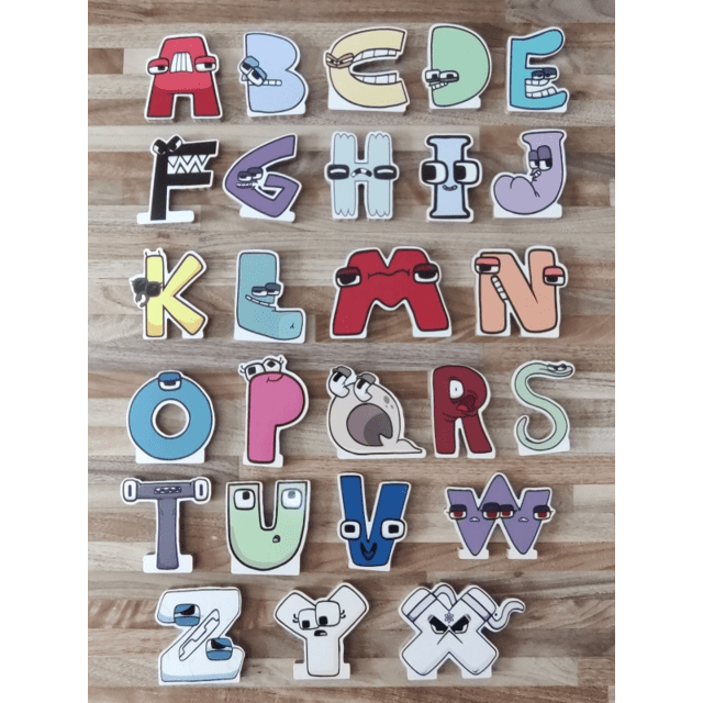 Alfabeto alphabet lore b