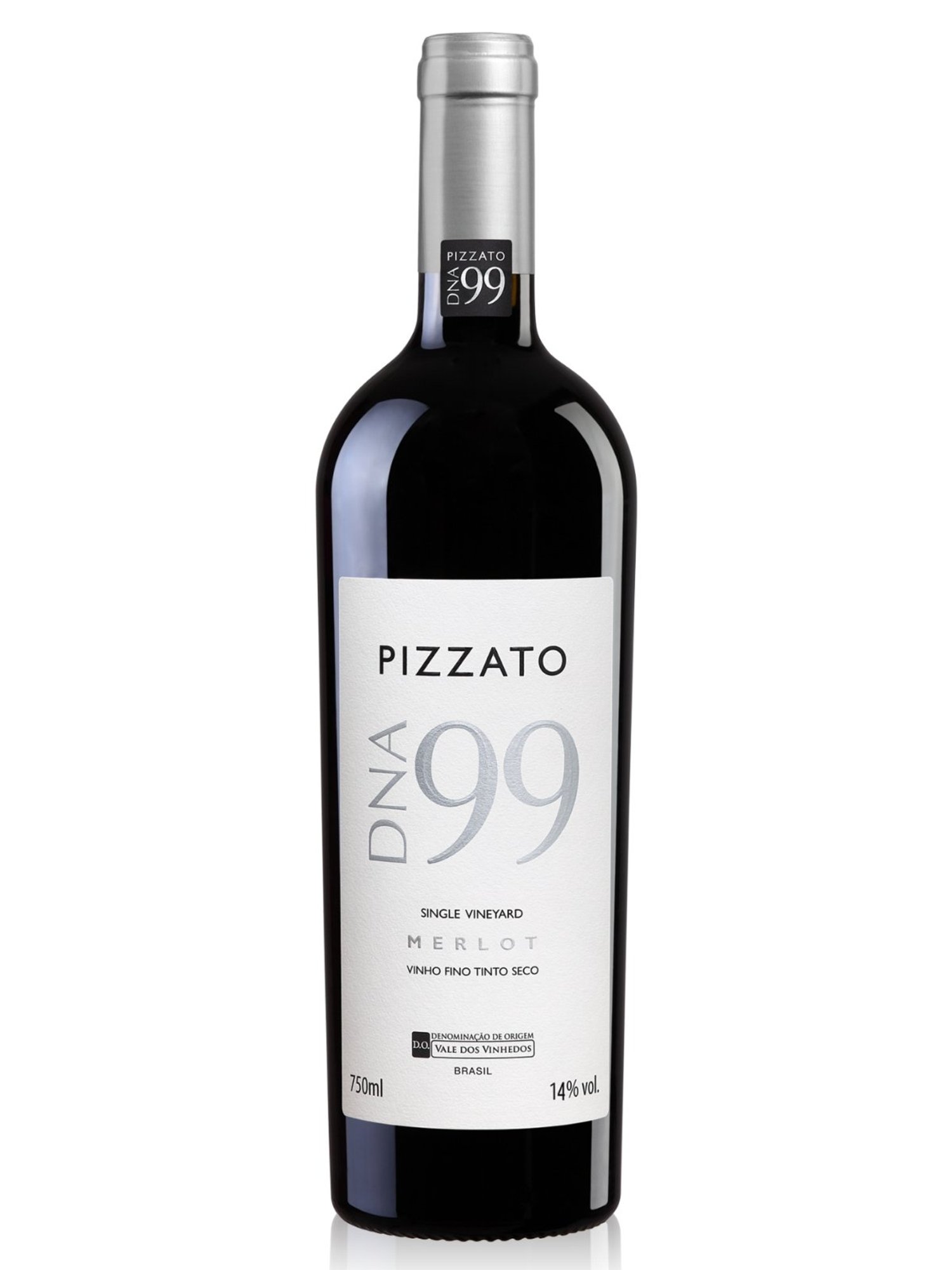 Pizzato DNA 99 Single Vineyard Merlot DOVV 750ml | Mavino Vinhos