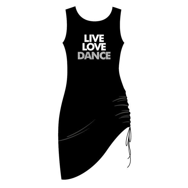 live-love-dance-vestido-franzido-sem-manga-estampas-catalogo-variacao-de-cores-glitter