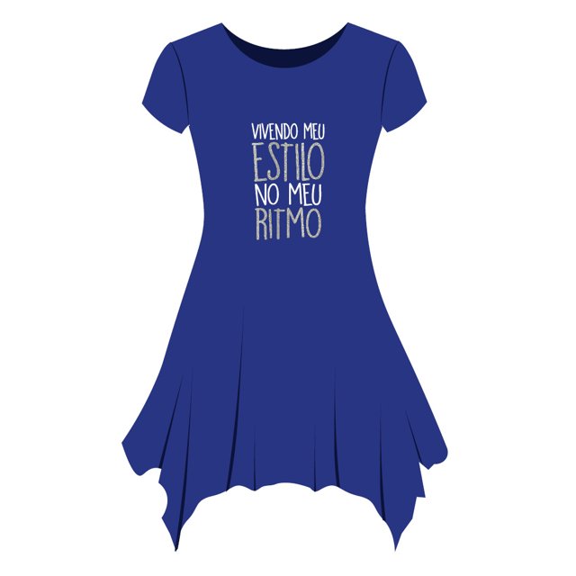 Vestido de Pontas Vivendo meu estilo Loja Shimmie