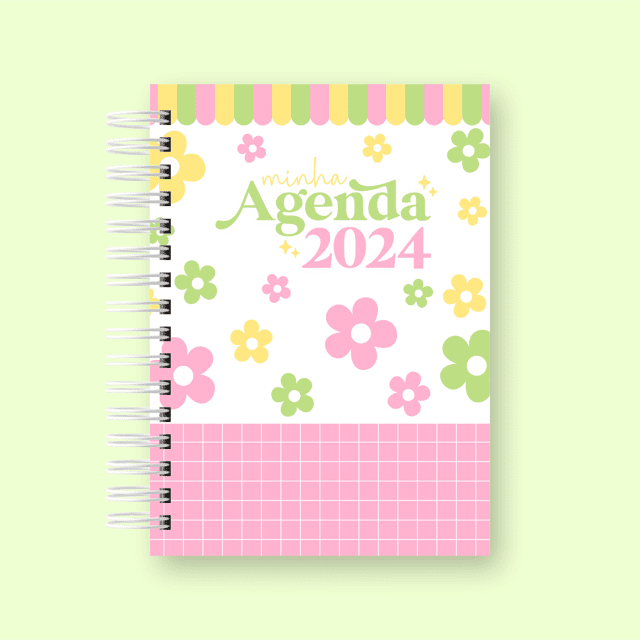 Agenda 2024 - SPRING  Vida e Arte Personalizados