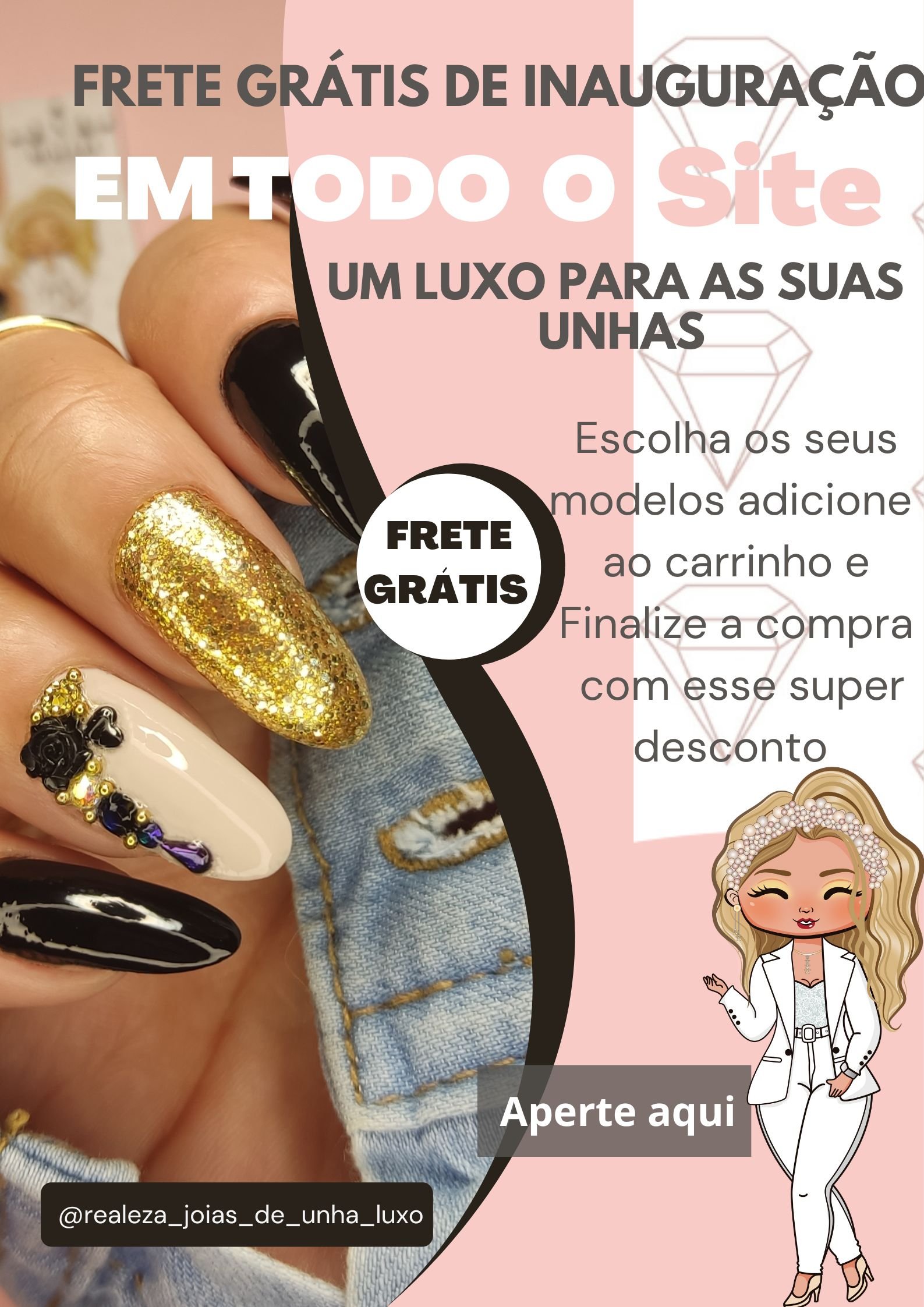 Escolha suas unhas