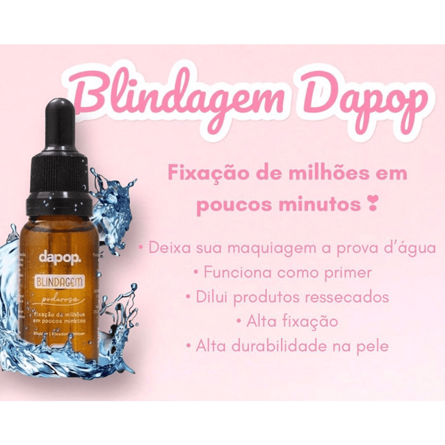 Blindagem Poderosa Para Maquiagem - Dapop