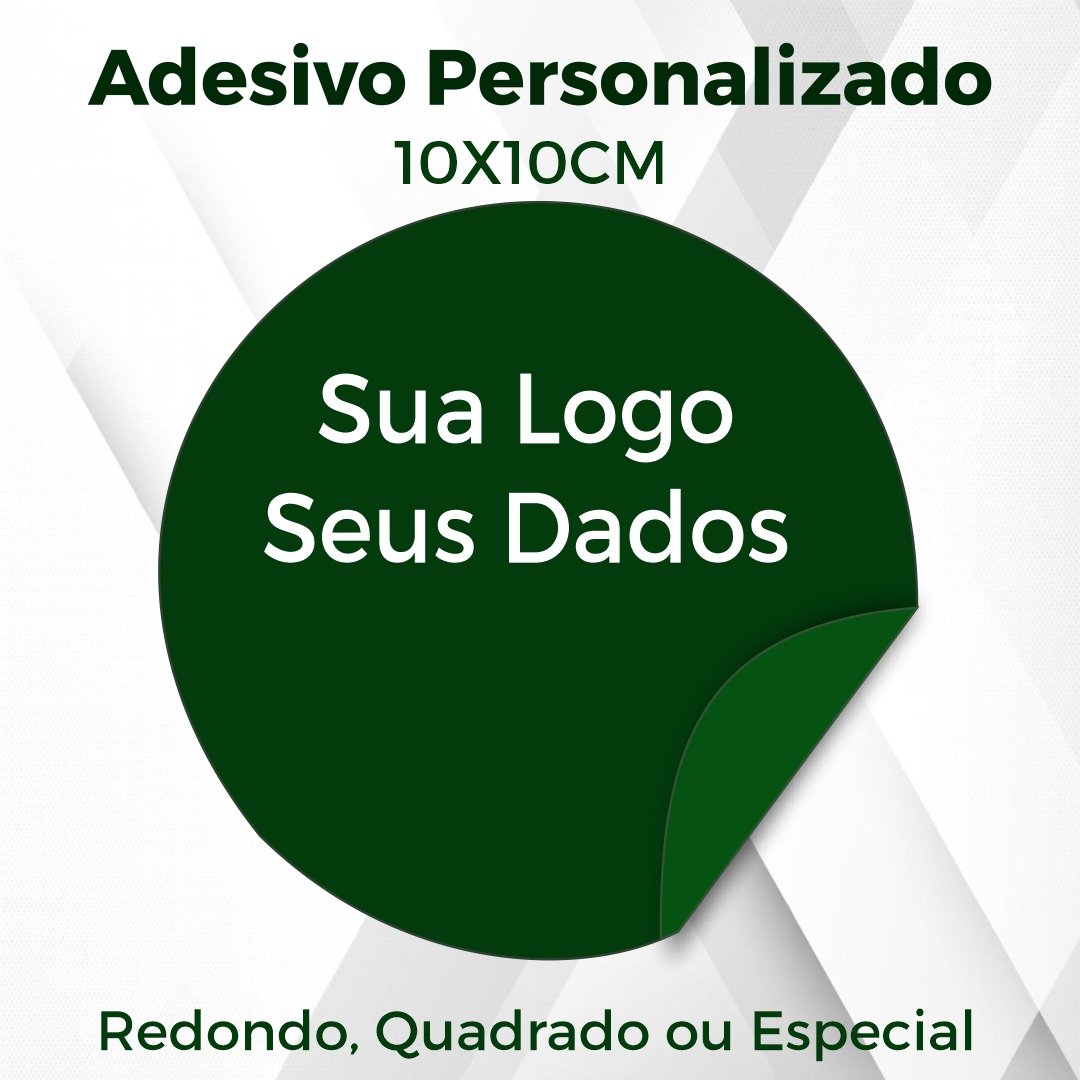 Adesivo 10x10 | PLANETA PRINT ADESIVOS