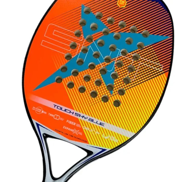 Raquete De Beach Tennis Drop Shot Touch Sky Blue Winner Raquetes Raquete De Beach Tennis Drop Shot Touch Sky Blue Winner Raquetes