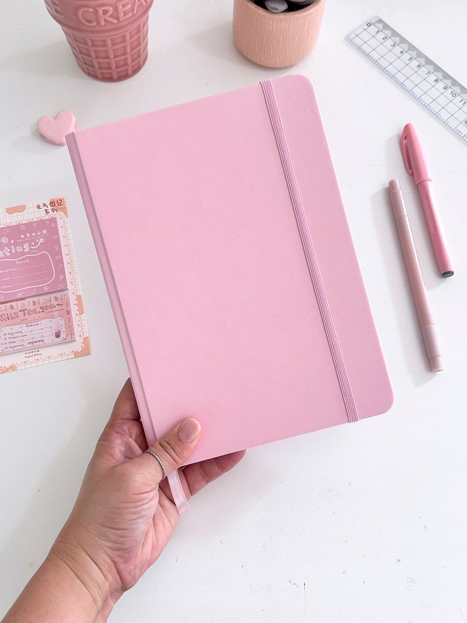 Caderno Bullet Journal – Book Rosa Claro | A5, Gramatura Alta ...
