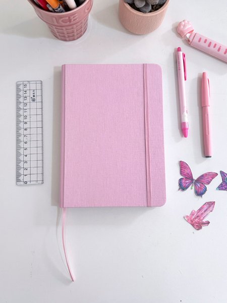 Caderno Bullet Journal – Book Rosa Bebê | A5, Gramatura Alta ...