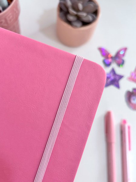 Caderno Bullet Journal – Book Rosa | A5, Gramatura Alta, Personalizável ...