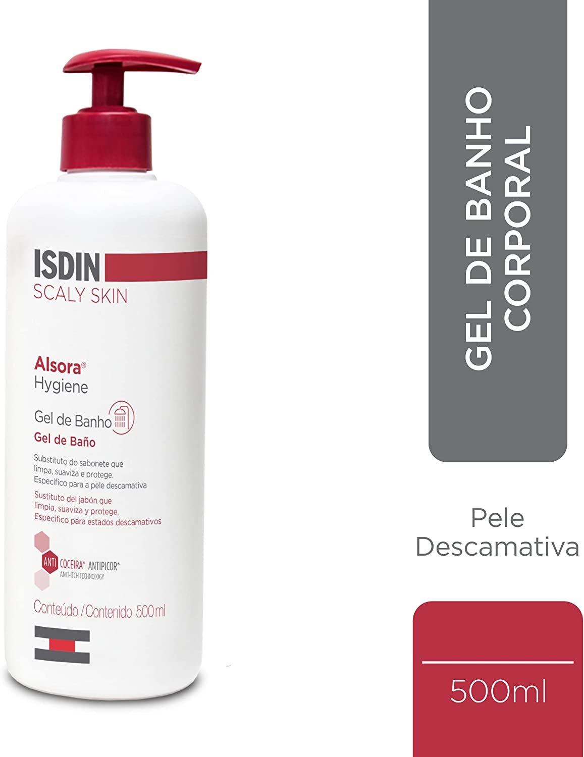 Gel de Banho 500ml Scaly Skin ISDIN | B2R Magazine