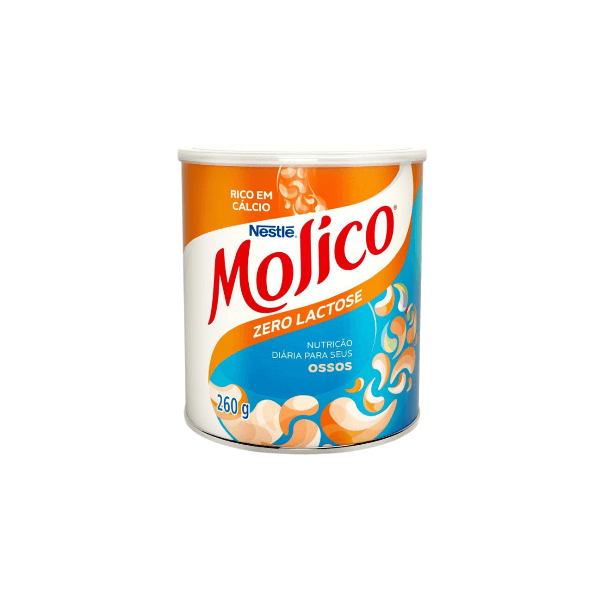Composto Lácteo Molico Zero Lactose Lata - 260g Nestle | B2R Magazine