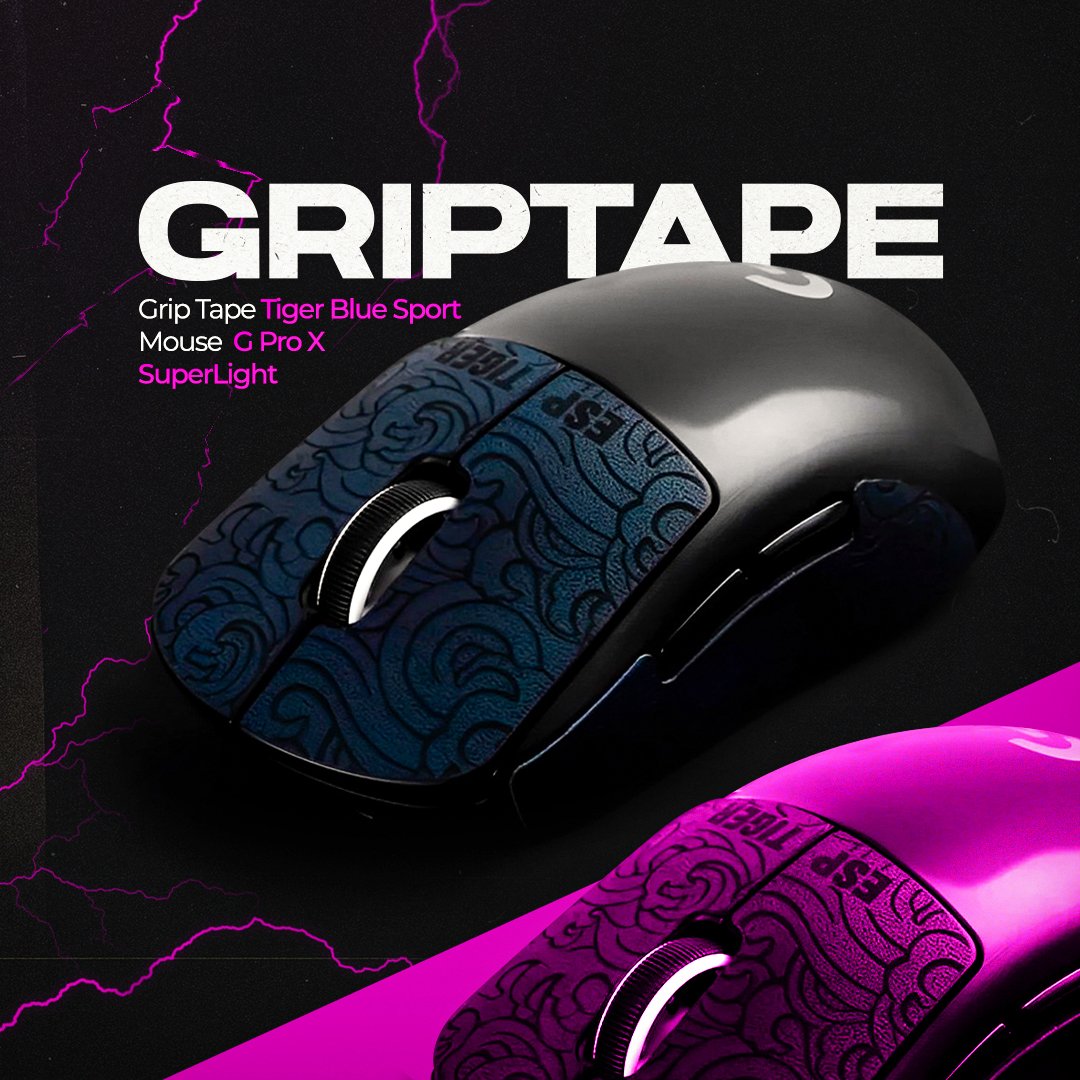 GRIP-TAPE PRETO para MOUSE LAMZU ATLANTIS