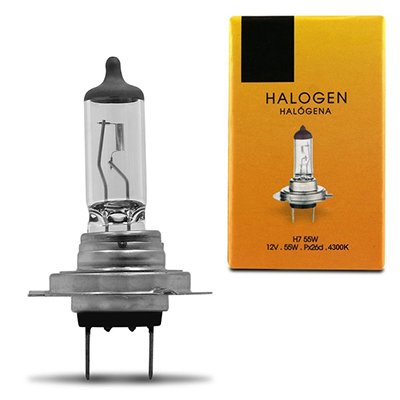 CARALL Lampade Alogene H7 12V 55W - Confezione Da 6 Pezzi Per Auto E Moto - Foto 4