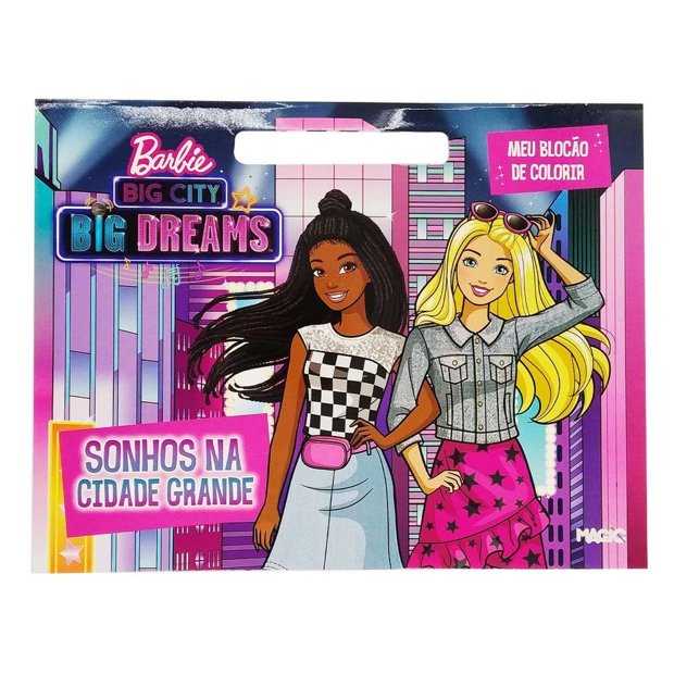 Livro infantil colorir barbie 101 primeiros desenhos em Promoção na  Americanas