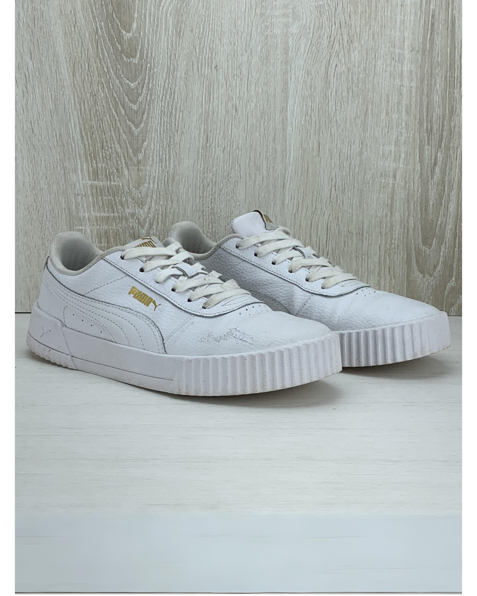 Puma Basket Platform Branco Tênis Puma Carina Lux Feminino Branco - Main Image