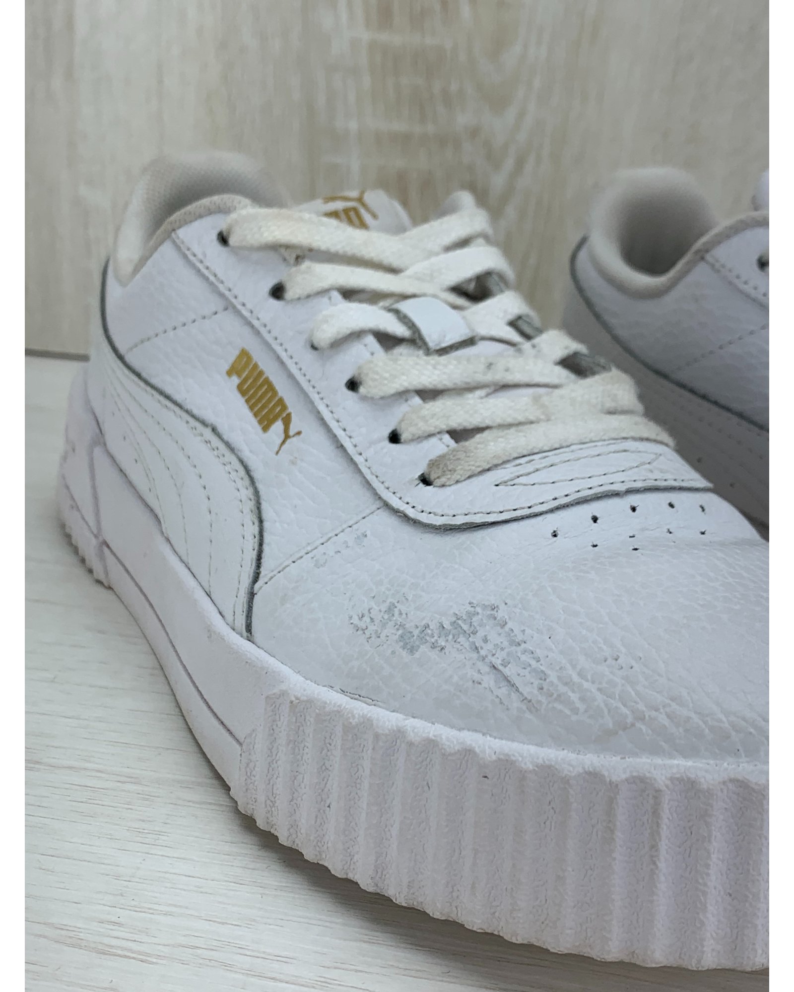 Tênis Puma Carina Lux Feminino Branco 39 Ultima Unidade