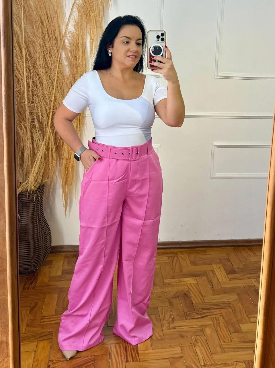 Calça Pantalona Social Alfaiataria BY JACK PIMENTA