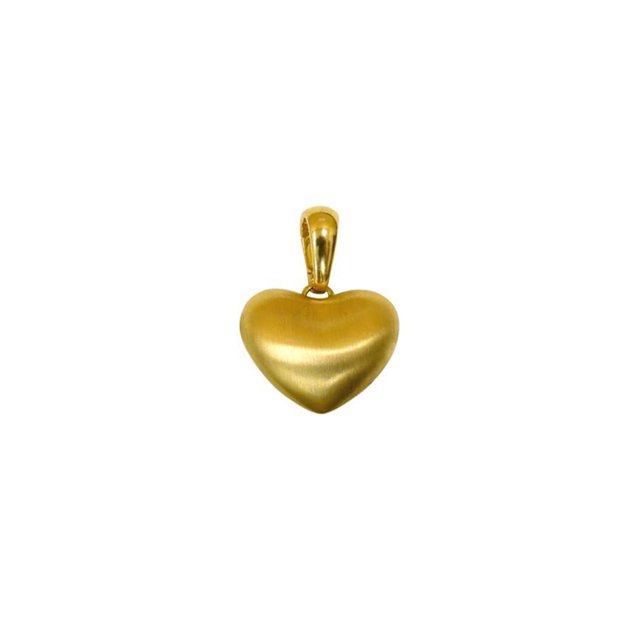 Pingente Coração em Ouro Amarelo 18k  BE174300