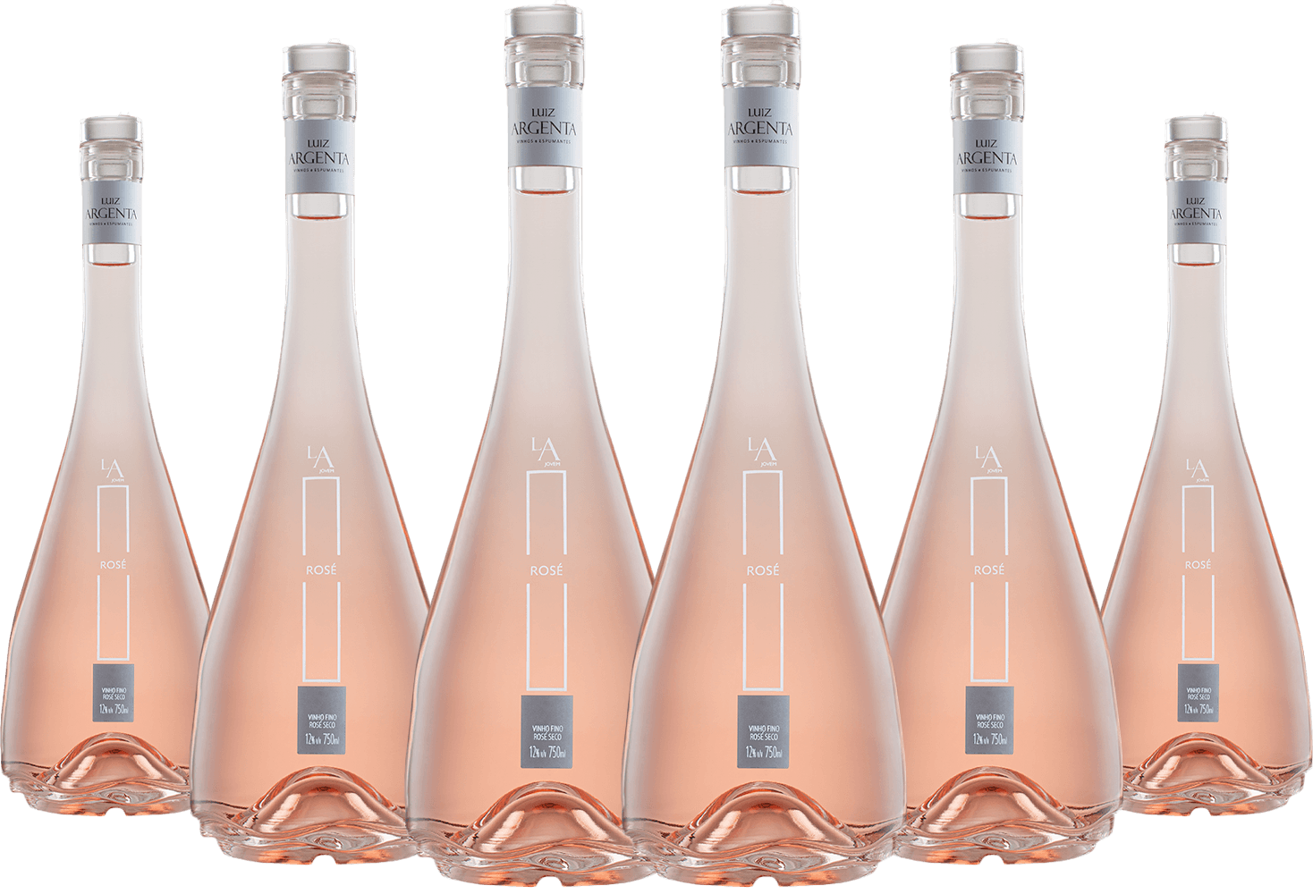 Caixa de Vinho Luiz Argenta Jovem Rosé com 6 garrafas | Vino Verace