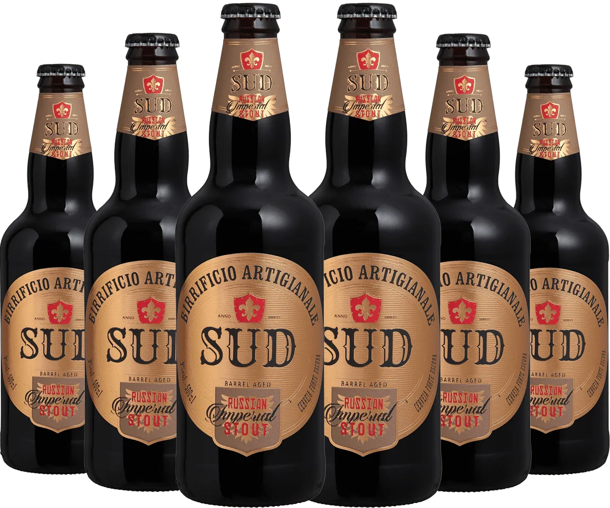 Caixa de Cerveja Artesanal SUD Russian Imperial Stout com 6 garrafas | Vino  Verace