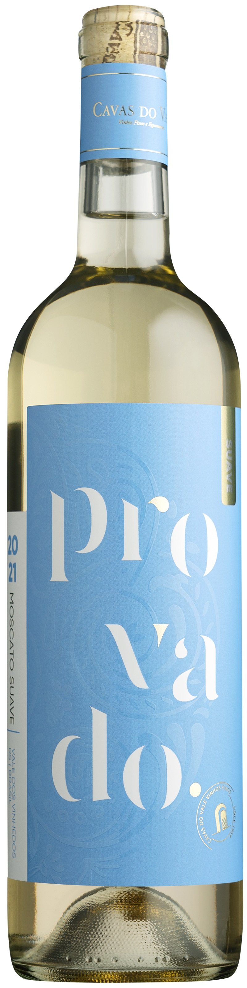 Vinho Cavas do Vale Provado Moscato Suave 750 ml | Vino Verace