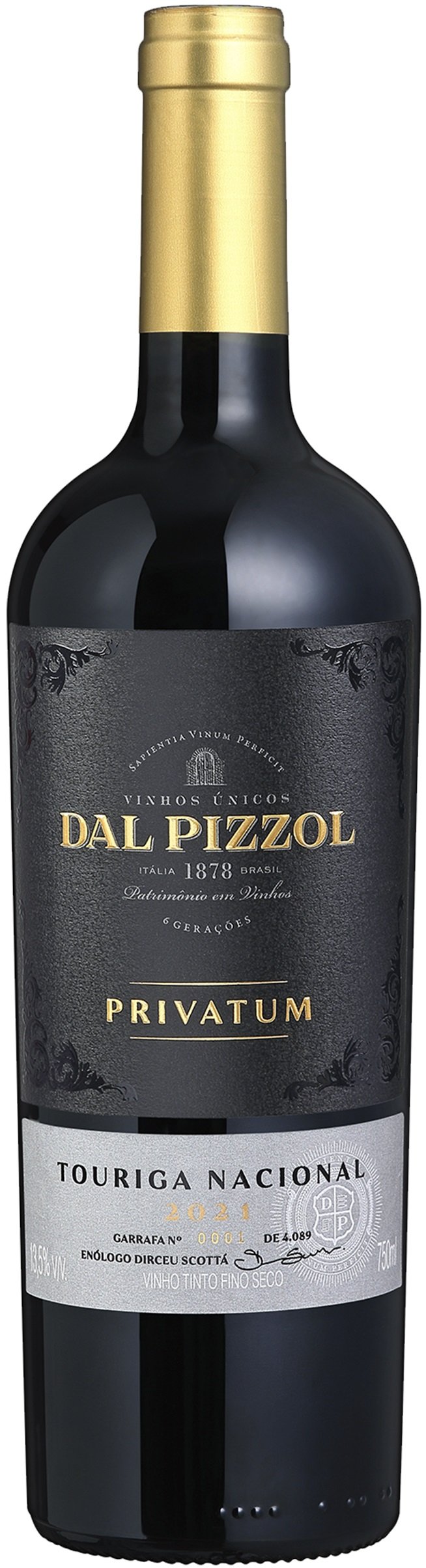 Vinho Dal Pizzol Privatum Touriga Nacional 750 ml | Vino Verace