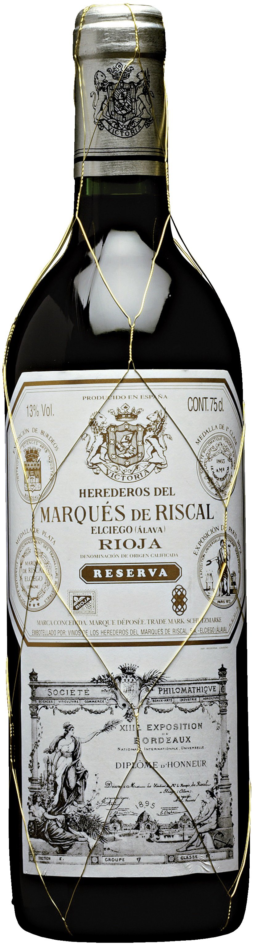 Vinho Marqués de Riscal Reserva Tempranillo Rioja 750 ml | Vino Verace