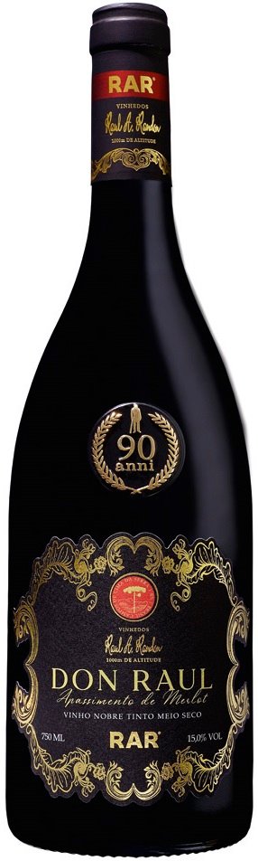 Vinho RaR Don Raul Apassimento de Merlot 750 ml | Vino Verace