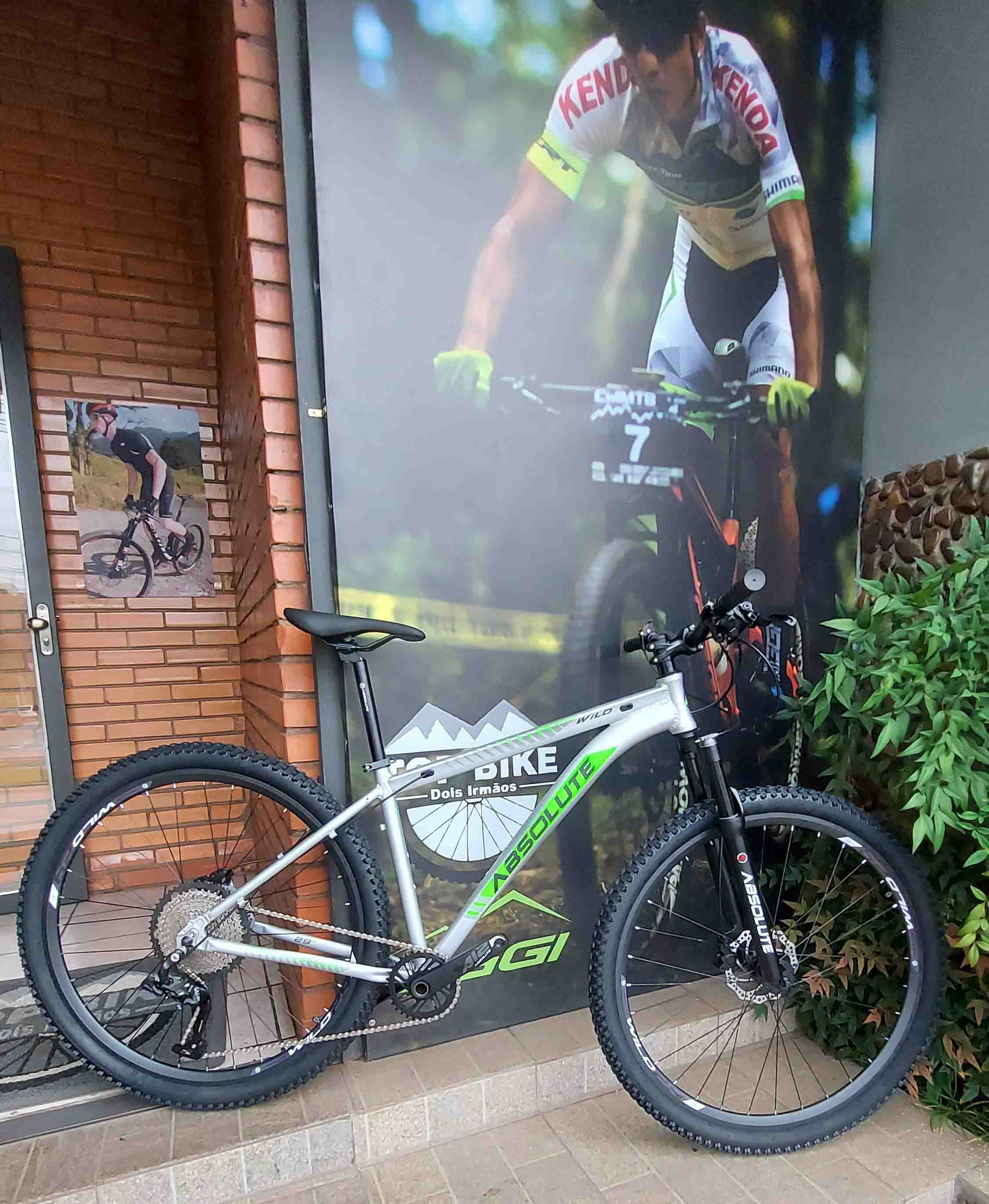 Bike Absolute 12 Velocidades Cinza Tamanho 17