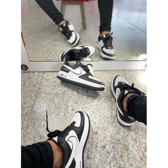 AIR FORCE PANDA PRETO/BRANCO LUXO | Retro importados