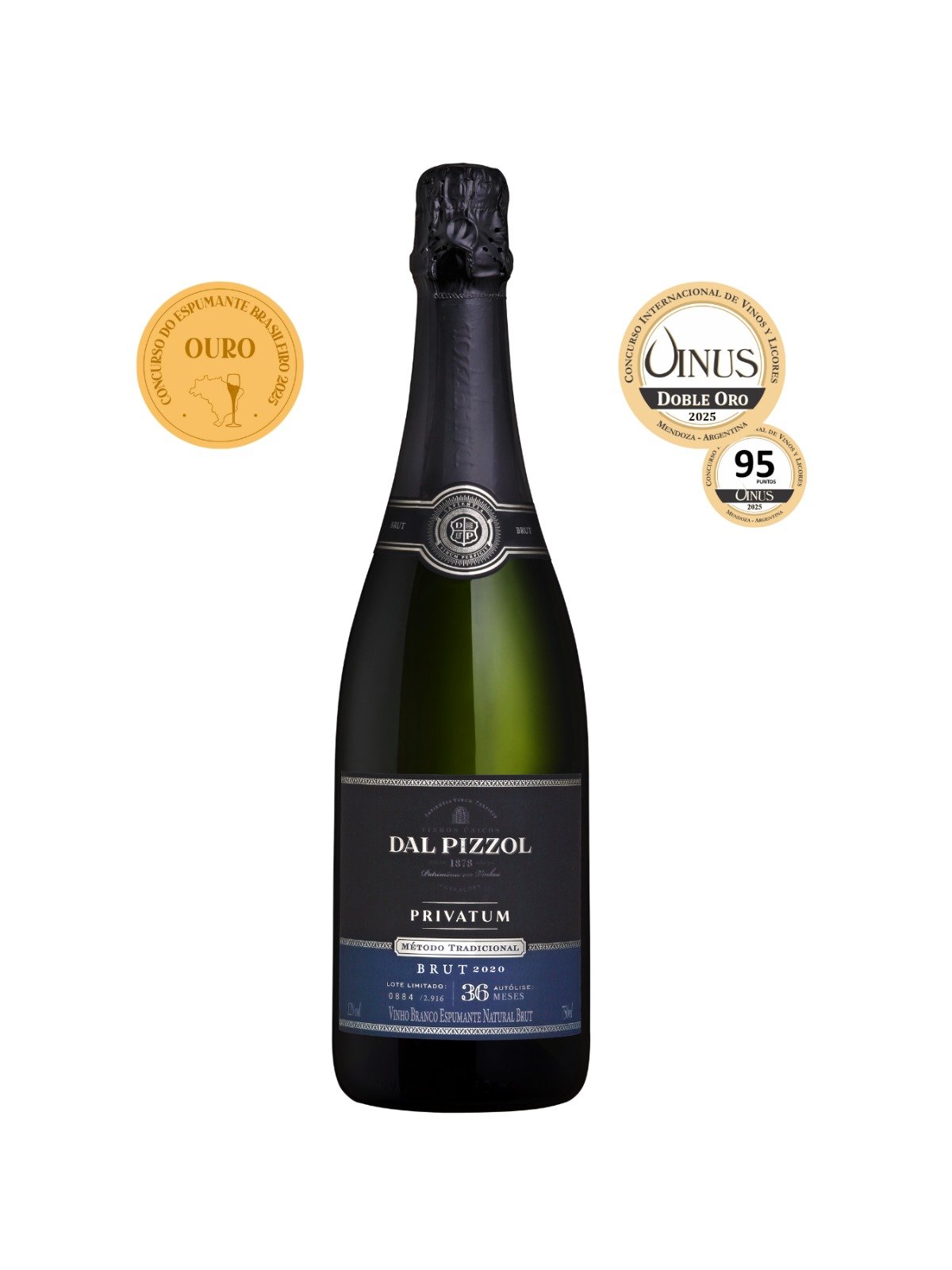 Brut Tradicional Champenoise Privatum | Vinícola Dal Pizzol