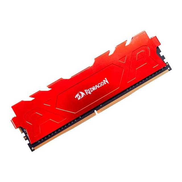 Memoria Redragon Rage, 8GB (1X8GB), DDR4, 3200Mhz, Vermelha