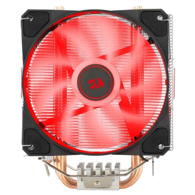 Aircooler Redragon Tyr, LED Vermelho, Intel e AMD, 120mm, Preto