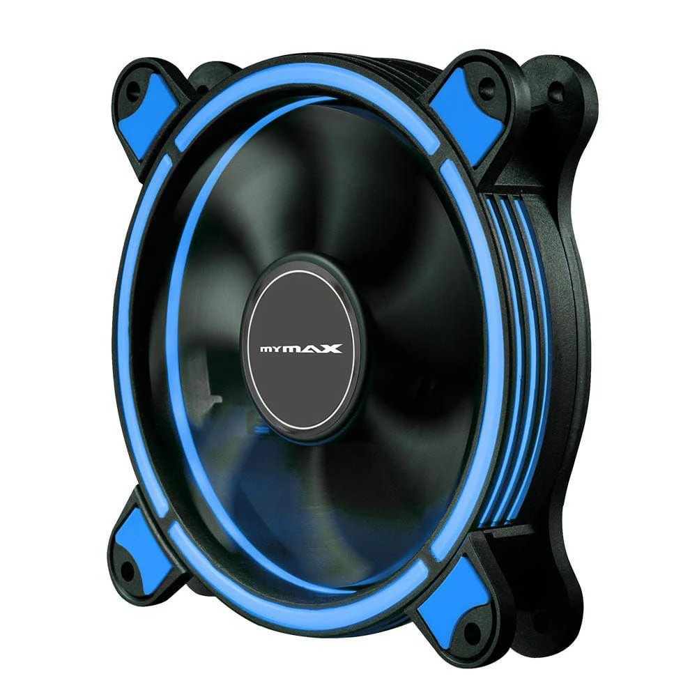 COOLER 120MM LED RING PC GAMER FAN LED AZUL MYMAX SPECTRUM