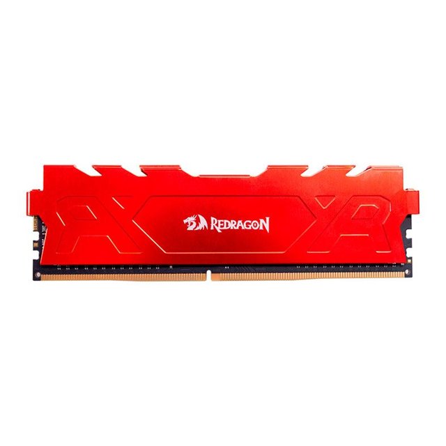 Memoria Redragon Rage, 8GB (1X8GB), DDR4, 3200Mhz, Vermelha