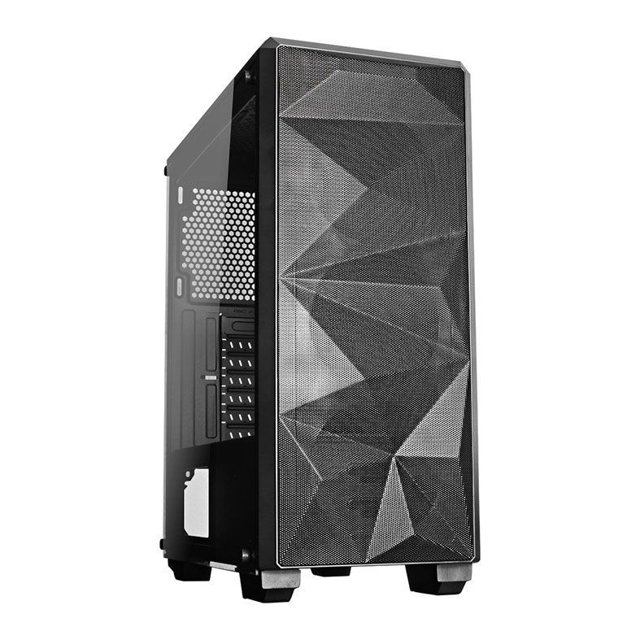 Gabinete Gamer Redragon Grindor Lateral Vidro Temp Preto, Sem FAN GC-510