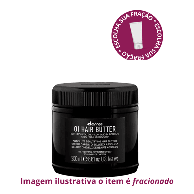 Davines OI Hair Butter – Hidratação Profunda, Controle de Frizz e