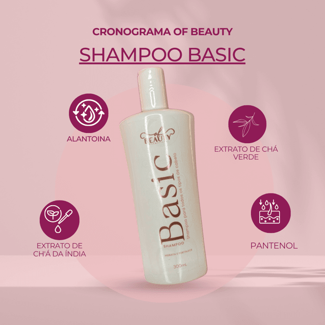 Shampoo Basic OF Beauty 100ML | OF BEAUTY