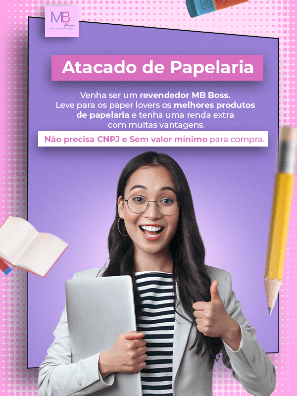 Produtos de papelaria diferenciados