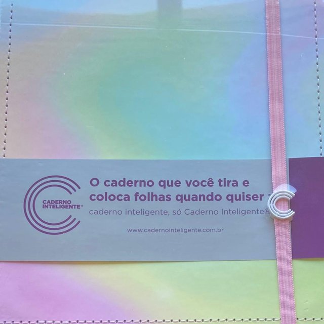 Kit Material Escolar com Caderno Inteligente Candy Splash Médio- Caderno  inteligente