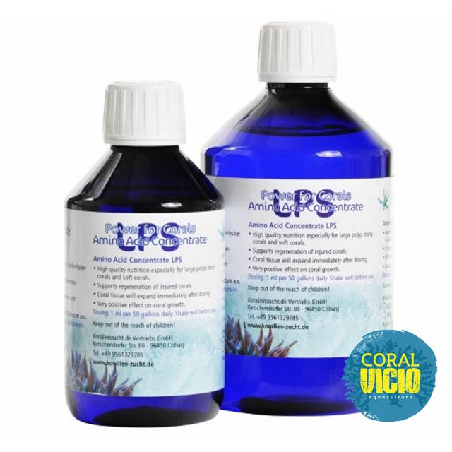 Aminoácido Concentrado LPS Korallen-Zucht 250 ml